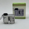 New 80x optical microscope for jade calligraphy and painting identification, portable mini microscope with LED ultraviolet light details Picture